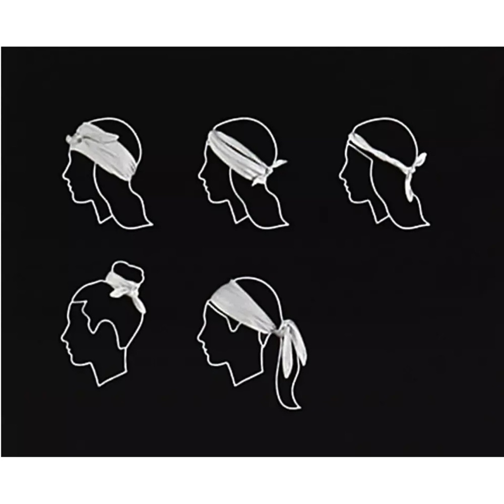 New Nike Dry Bandana Head tie gray - Picture 3 of 7